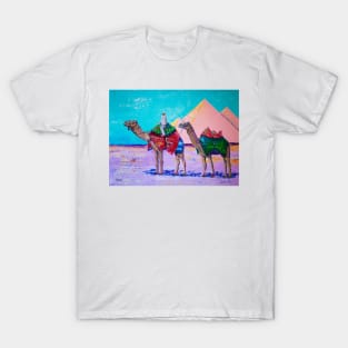 Egypt. Boy on a camel T-Shirt